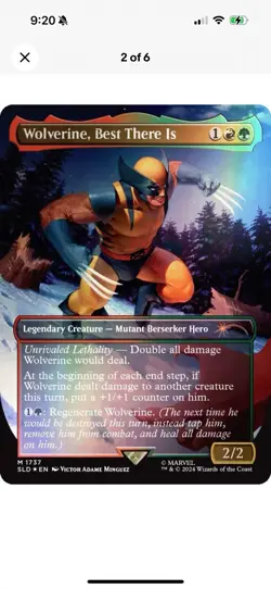 MTG Secret Lair X Marvel (Wolverine) - FOIL - Confirmed Pre Order ✅ - Image 2