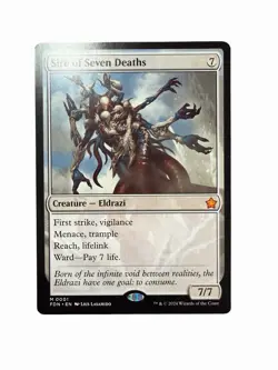 MTG Sire of Seven Deaths Foundations Regular #1 - Image 1