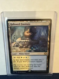 MTG Hallowed Fountain Lorwyn Eclipsed Regular - Image 1