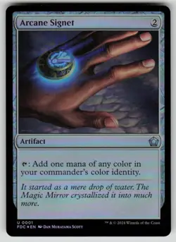 Arcane Signet Foil U Commander: Foundations 1 NM - Image 1