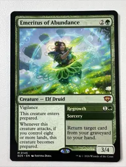 Emeritus of Abundance Secrets of Strixhaven Regular - Image 1