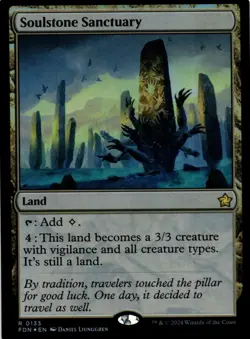 Soulstone Sanctuary Foil – Foundations 133 FDN • R - Image 1