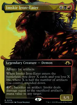 Imskir Iron-Eater (Borderless) Foil – Modern Horizons 3 374 MH3 • R - Image 1