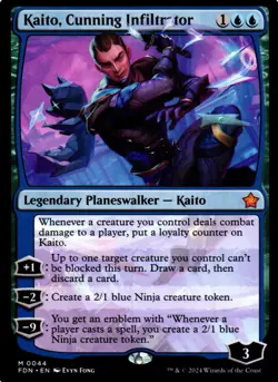 Kaito, Cunning Infiltrator – Foundations 44 FDN • M - Image 1