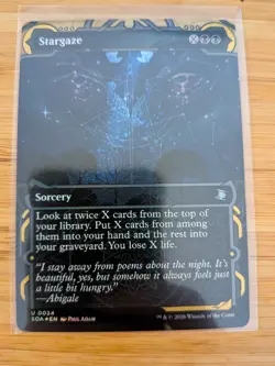 MTG Stargaze (FOIL Showcase) 0034 Secrets of Strixhaven Mystical Archive M/NM - Image 1