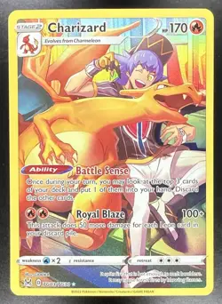 2022 Pokemon Sword & Shield Lost Origin Charizard Trainer Gallery #TG03/TG30 - Image 1