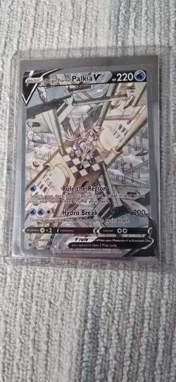 Pokemon Origin Forme Palkia V 167/189 Ultra Rare Full Art Astral Radiance Holo - Image 2