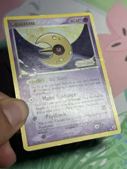 Lunatone 20/92 Ex Legend Maker Stamped Reverse Holo Rare Pokemon TCG Card MP HP - Image 5