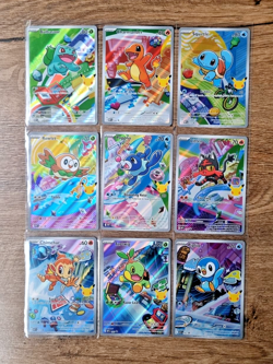 first partner illustration collection full set 9/9, pokemon promo - Image 1