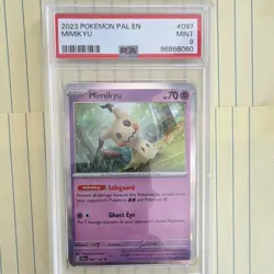 Pokemon Co. 2023 Paldea Evolved Mimikyu 097/193 Holo PSA 9 English - Image 1