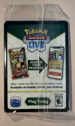 Pokemon TCG Lillie's Clefairy ex 195 Scarlet & Violet Promo Cards Holo SEALED - Image 2