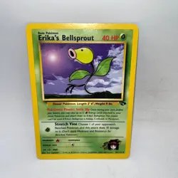 Erika's Bellsprout 38/132 Uncommon Gym Challenge Pokemon Unlimited MP - Image 1