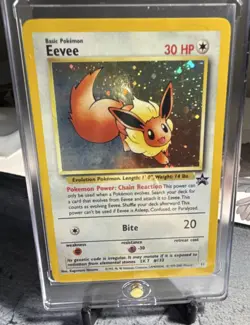 Pokemon TCG Eevee 11/53 Wotc Promo Holo Promo Basic 30 HP EN - Image 1