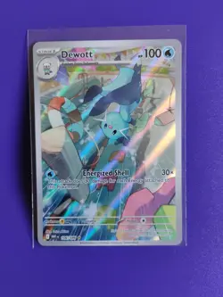 Dewott 106/086 Illustration Rare Pokemon White Flare Mint Condition - Image 1