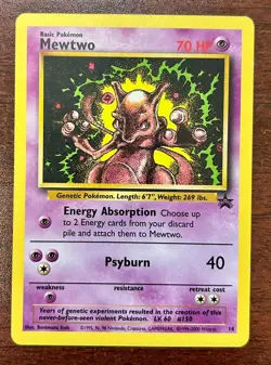 Pokemon Mewtwo 14/53 Wotc Promo Regular - LP - Image 1