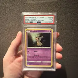 Pokemon Mimikyu P.M. SM Black Star Promo Holo #SM29 2017 Mint PSA 9 - Image 1