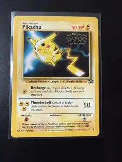 Wizards Pokemon TCG Pikachu 04/53 Wotc Promo Movie Regular EN 50HP 1999 - Image 1