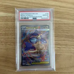 Pokemon TCG Mega Latias EX Sir 181/132 Mega Evolutions PSA 10 Gem Mint - Image 1