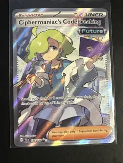 Pokemon TCG Ciphermaniac's Codebreaking 198/162! NM-M - Image 1