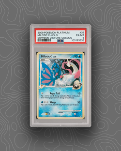2009 POKEMON PLATINUM SV #35 MILOTIC C-HOLO PSA 6 - Image 1