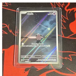 Pokemon TCG Cleffa 202/197 SV03 Obsidian Flames Illustration Rare Holo 30 HP - Image 1
