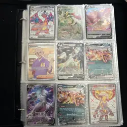 pokemon binder collection lot Full Arts/ex/vstar/promos + More✨ see pics - Image 1