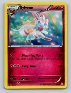 Pokemon TCG Sylveon (#30 - Holo) Holo Common XY Trainer Kit: Sylveon & Noivern 3 - Image 1