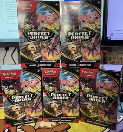Pokemon TCG Perfect Order Booster Bundle Lot of 5 Factory Sealed *Shipped Fast* - Image 1