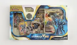 Pokemon TCG Origin Forme Dialga VSTAR premium Collection Box Sealed (6 Packs) - Image 1