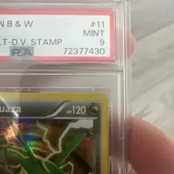 Rayquaza #11/20 - 2012 Pokemon Dragon Vault Stamped Promo - psa 9 LOW POP! - Image 2