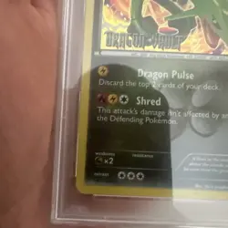 Rayquaza #11/20 - 2012 Pokemon Dragon Vault Stamped Promo - psa 9 LOW POP! - Image 4