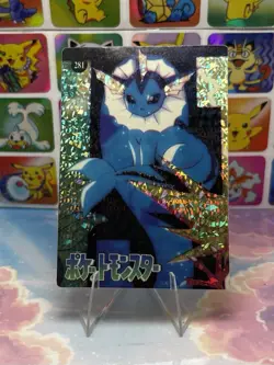 Pokemon Charizard Vintage Pocket Monsters Vending HOLO Prism Sticker 98 Nintendo - Image 1