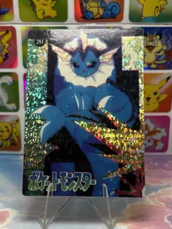 Pokemon Charizard Vintage Pocket Monsters Vending HOLO Prism Sticker 98 Nintendo - Image 4