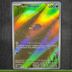 PALDEAN WOOPER 221/193 ILLUSTRATION RARE PALDEA EVOLVED POKEMON NM/M - Image 1