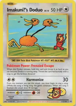 ImakuniU's Doduo 112/108 Evolutions Pokemon LP - Image 1