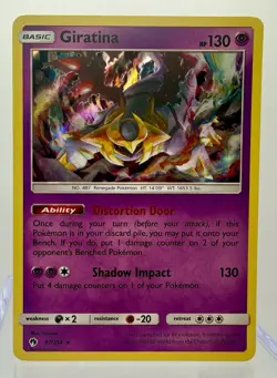 Giratina Holo Rare Holo SM - Lost Thunder 97/214 LP Pokemon TCG - Image 2