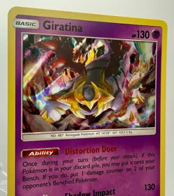 Giratina Holo Rare Holo SM - Lost Thunder 97/214 LP Pokemon TCG - Image 5