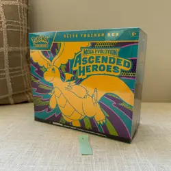 Pokemon Ascended Heroes ETB Elite Trainer - New Sealed In Hand - Good Condition - Image 1