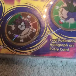 Vintage Pokemon Battling Coin Game 2000 - Venonat, Nidoking, Oddish - Image 2