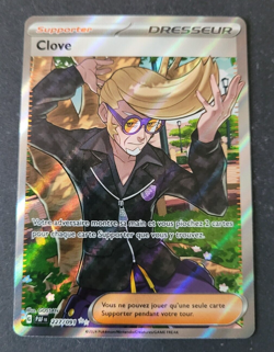 Carte Pokemon N°227/091 Dresseur Clove - E&V Destinees De Paldea - FR - Image 1