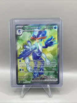 Pokemon TCG Quaquaval ex 235/193 Paldea Evolved NM - Image 1