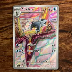Arctibax 209/193 IR Illustration Rare Paldea Evolved SV02 Pokemon TCG English - Image 1