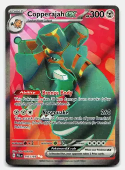 COPPERAJAH EX PALDEA EVOLVED 245/193 NM ULTRA RARE POKEMON - Image 2