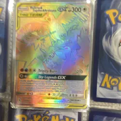 Pokemon Moltres & Zapdos & Articuno GX 69/68 Hidden Fates Secret Full Art Holo - Image 3