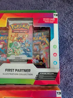 2 Pokemon TCG First Partner Illustration Collection Series 1 - Image 3