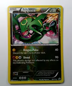 Rayquaza 93/113 Legendary Treasures [Reverse] Holo Rare Pokemon TCG VLP - Image 1