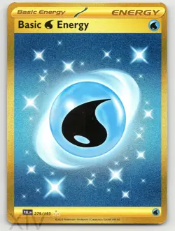 Basic Water Energy 279/193 Pokemon Paldea Evolved Hyper Rare - Image 1