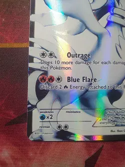 Pokemon TCG Reshiram Illustration Rare 113/114 Black And White 2011 LP - Image 3