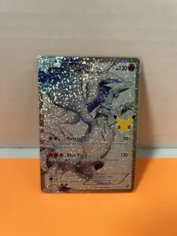 Pokemon Reshiram Black & White 113/114 Ultra Rare Full Art Holo 130HP English - Image 1
