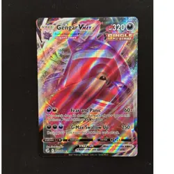 Pokemon Gengar VMAX Full Art Holo Swsh08 Fusion Strike 157/264 320 HP - Image 2